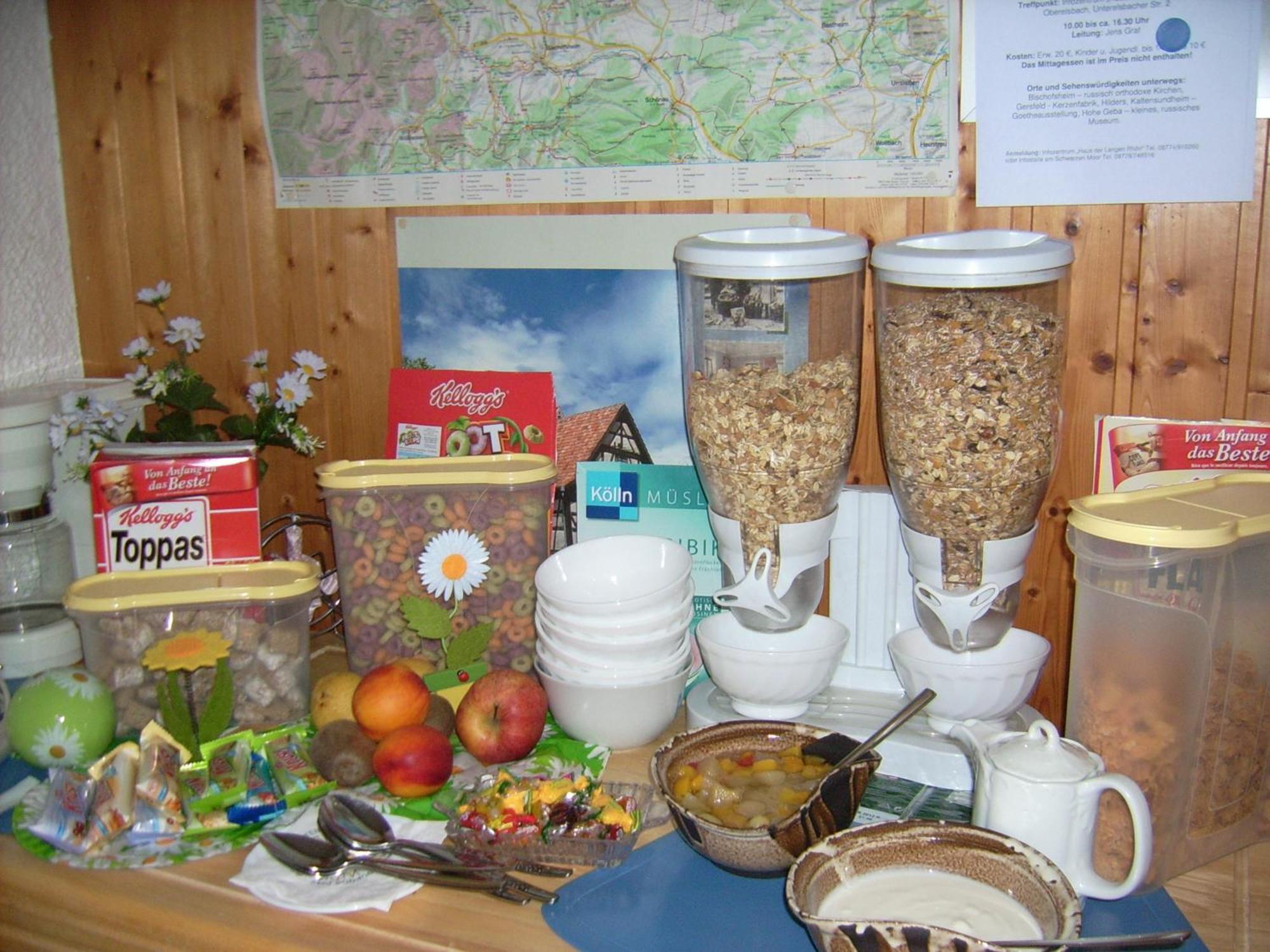 Gaestehaus Hochrhoenblick Schönau an der Brend Esterno foto