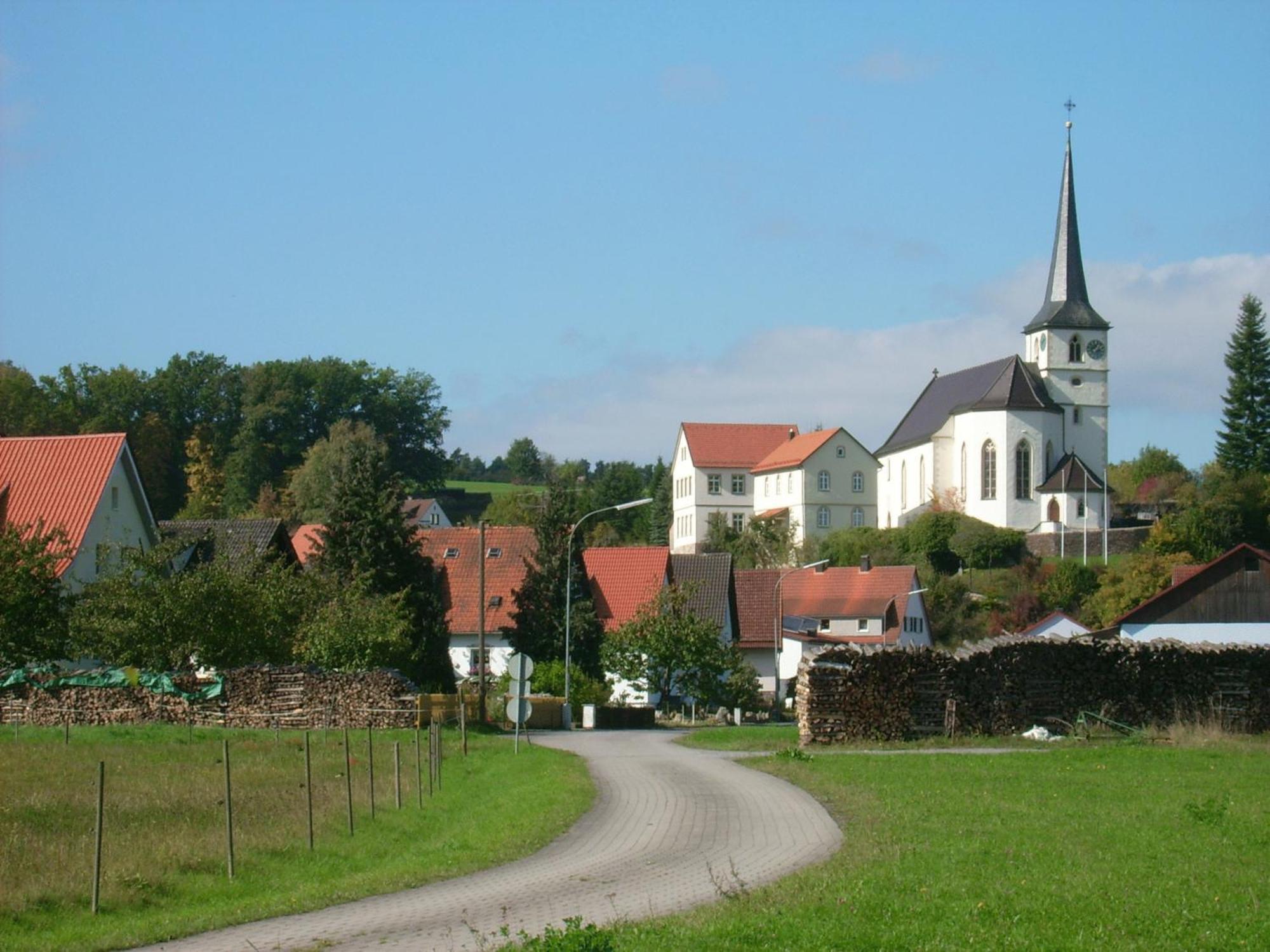 Gaestehaus Hochrhoenblick Schönau an der Brend Esterno foto