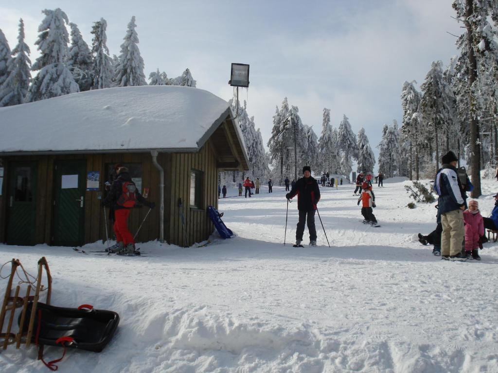 Gaestehaus Hochrhoenblick Schönau an der Brend Esterno foto